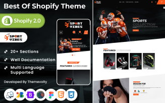 Sport Vibes - Mega Sports Shopify 2.0 Premium Responsive Theme