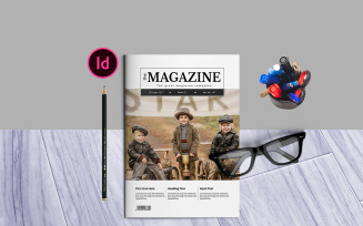 Creative Magazine Template New Design