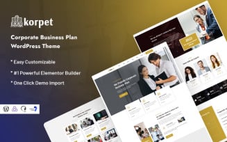 Korpret - Corporate Business Plan WordPress Theme