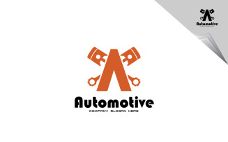 Minimal Auto Motive Logo Template