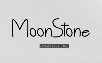 Moonstone Handwritten Font