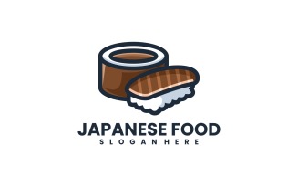 Japanese Food Simple Logo