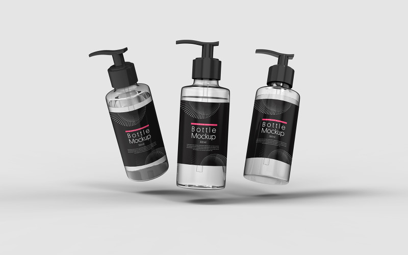 Pump Bottle Mockup Vol 08 Product Mockup