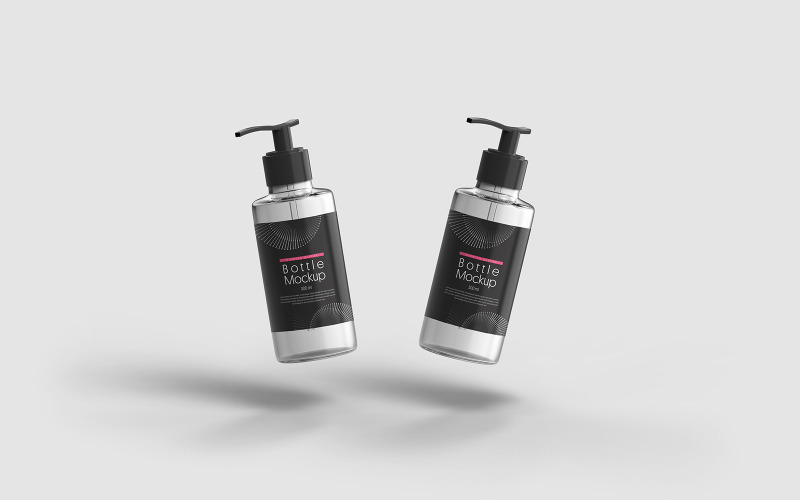 Pump Bottle Mockup Vol 18 Product Mockup