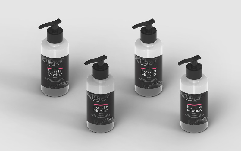 Pump Bottle Mockup Vol 29 Product Mockup
