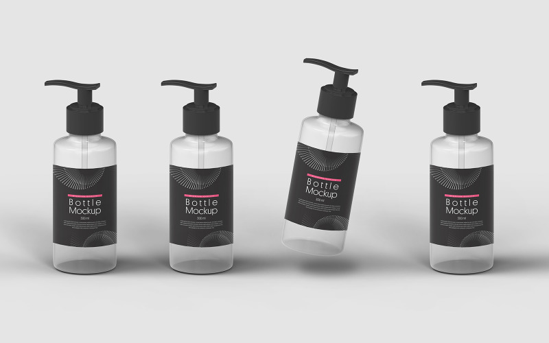 Pump Bottle Mockup Vol 30 Product Mockup