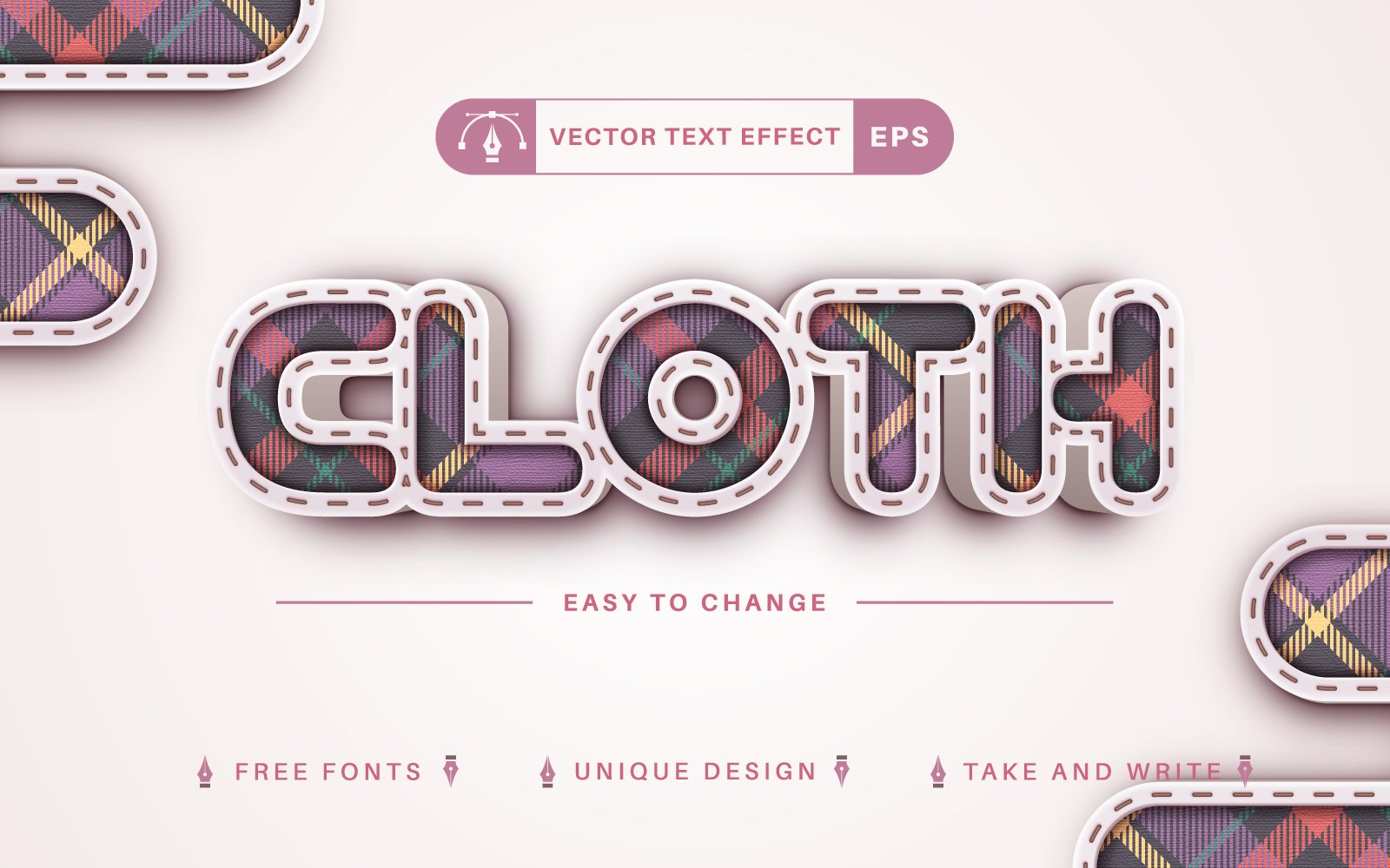 Template #285151 Effect Font Webdesign Template - Logo template Preview