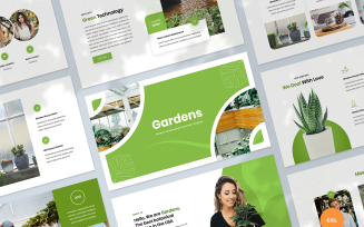 Garden and Landscaping Presentation Google Slides Template