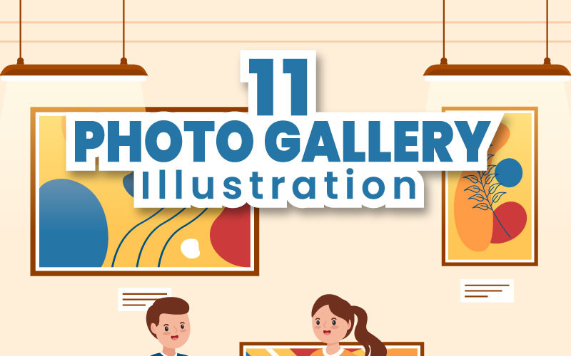 11 Photo Gallery Illustration