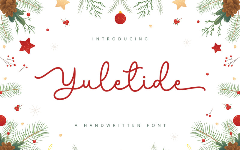 Yuletide - Handwritten Font
