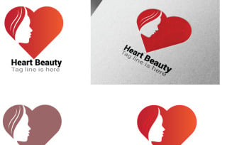 Beauty Love logo For Brand Or Company Free