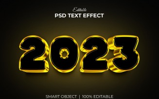 2023 Luxury 3d Text Effect