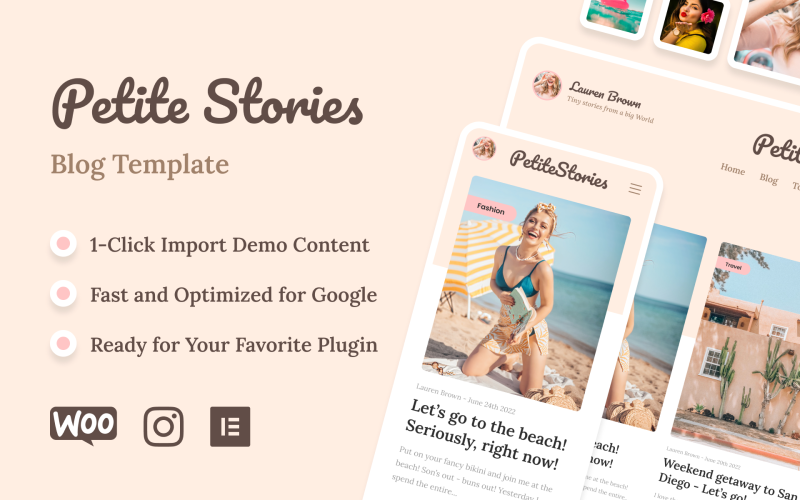My Stories - Personal Blog And Influencer Theme WordPress Theme