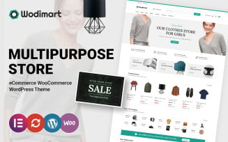 WodiMart Multipurpose Mega shop WooCommerce Theme