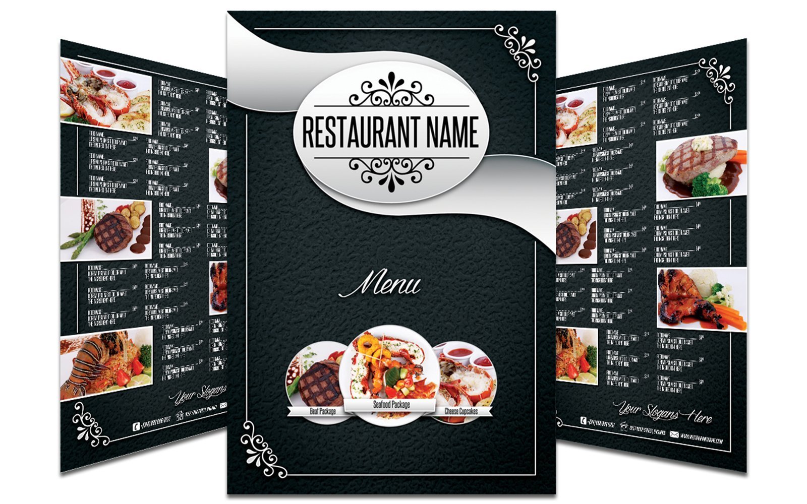 Kit Graphique #285330 Animalit-djeuner Diner Web Design - Logo template Preview