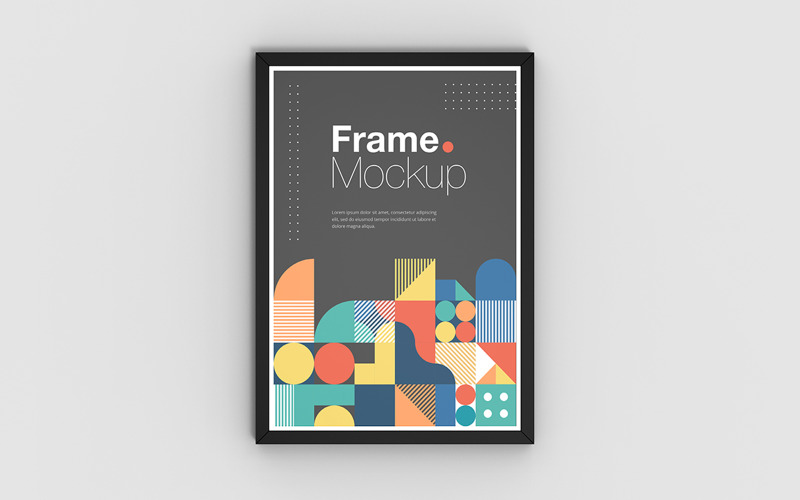 Frame Mockup Template Vol 03 Product Mockup