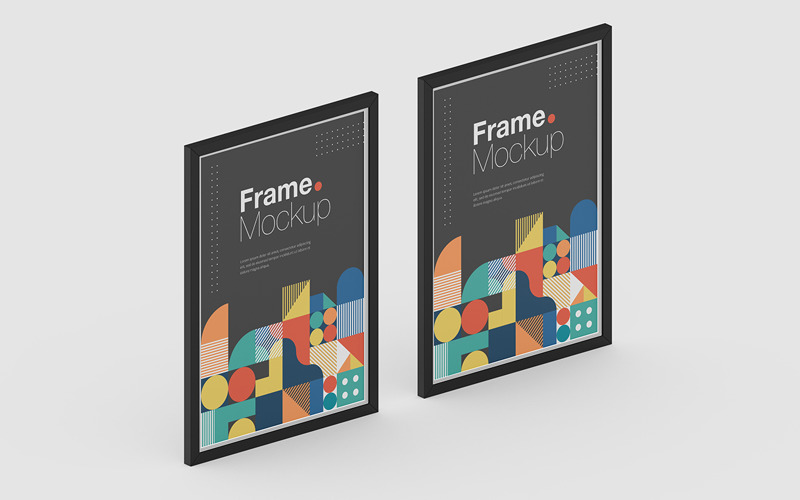 Frame Mockup Template Vol 07 Product Mockup