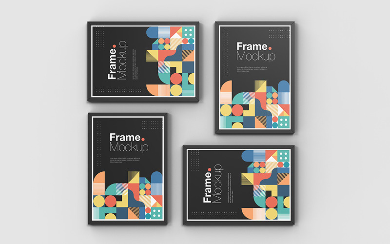 Frame Mockup Template Vol 20 Product Mockup