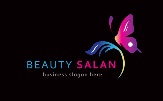 THE female Beauty Salon Logo