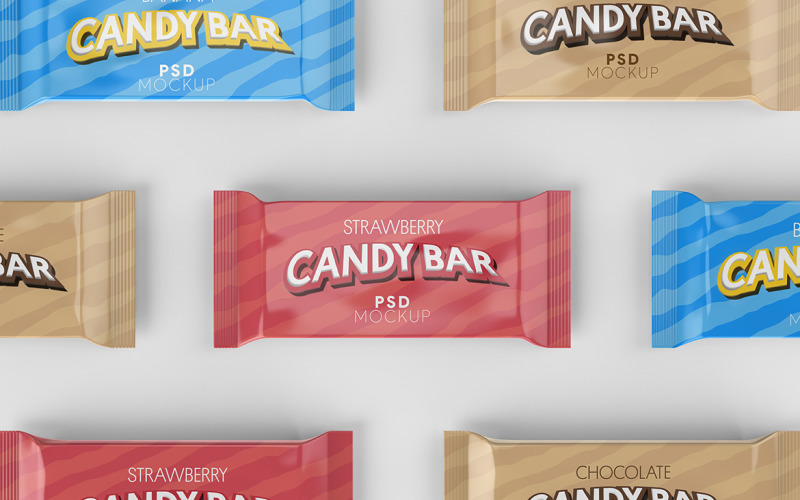 Candy Bar Mockup Template Vol 14 Product Mockup