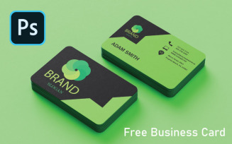 Free Green Business Card - Business Card