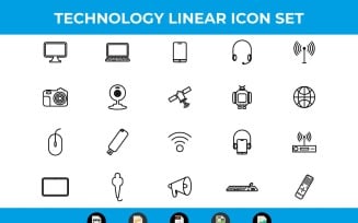 Linear Technology and Multimedia icons