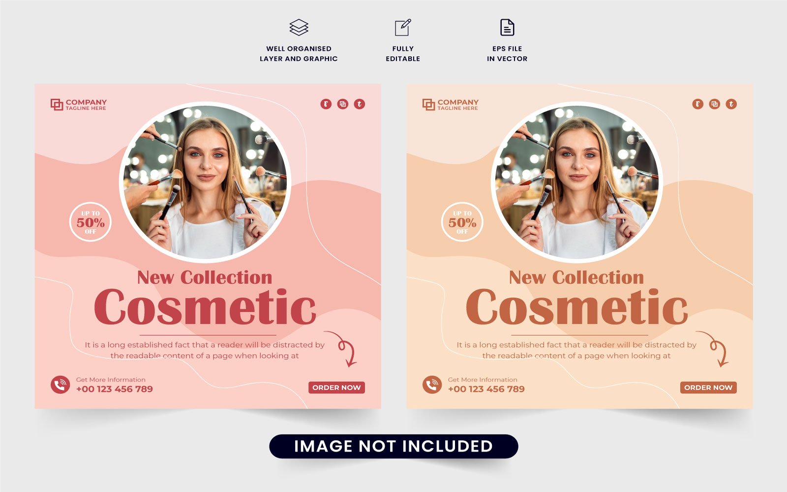 Kit Graphique #285579 Cosmetic Sale Divers Modles Web - Logo template Preview