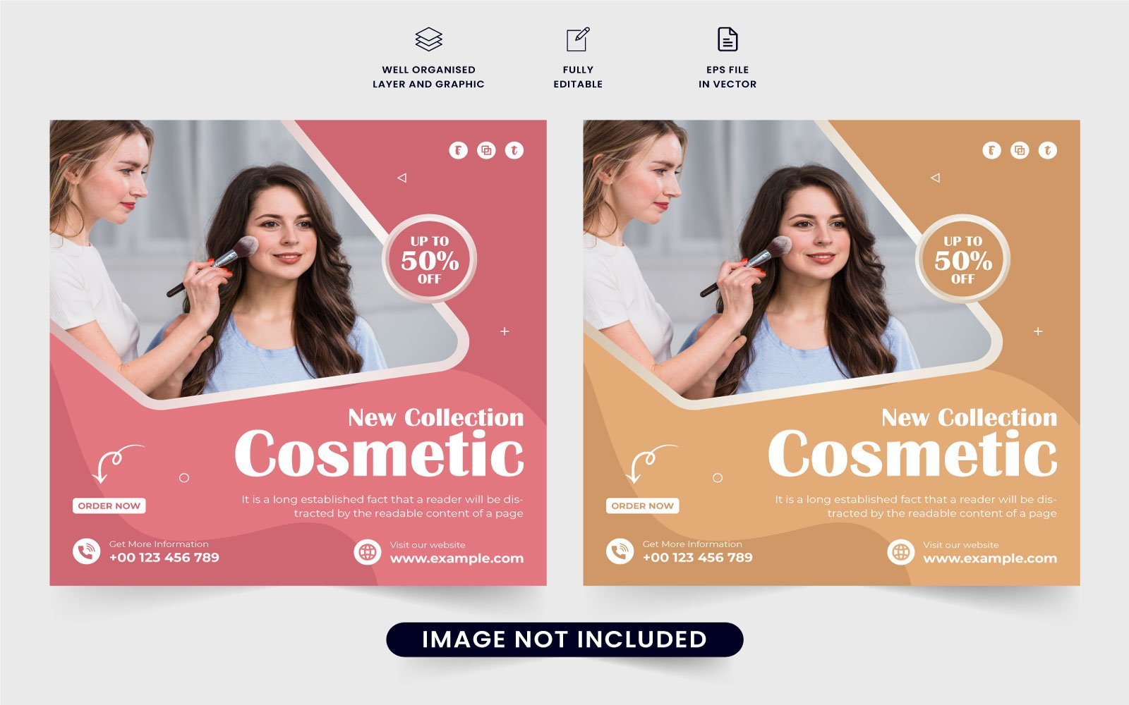 Kit Graphique #285581 Cosmetic Sale Divers Modles Web - Logo template Preview