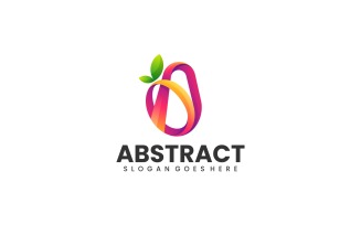 Abstract Fruit Gradient Logo