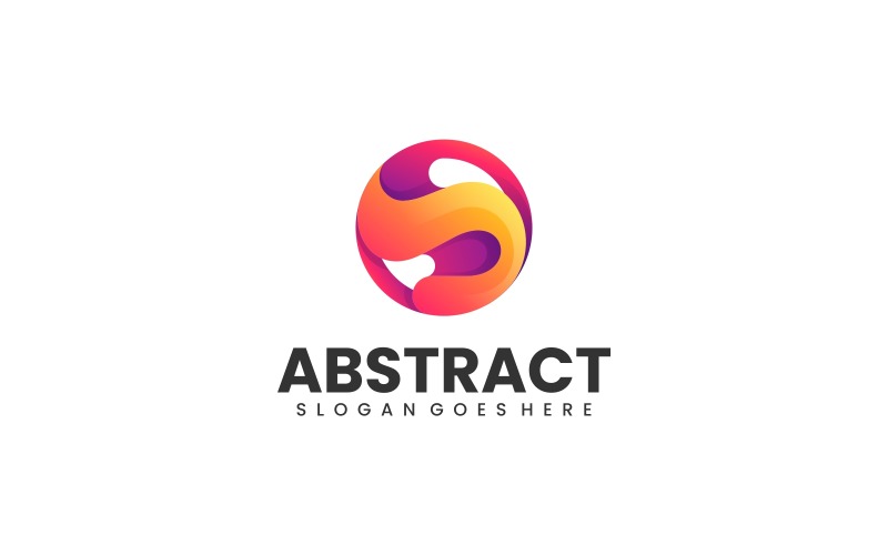 Abstract Gradient Colorful Logo 4 Logo Template