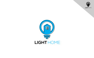 Minimal Light House Logo Template