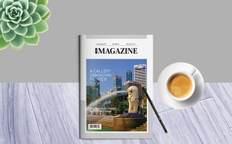 Unique Magazine Template file