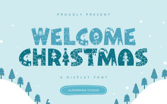 Welcome Christmas - Display Font