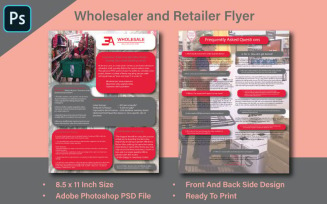 Wholesaler and Retailer Flier Template - Flyer