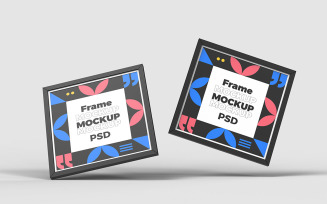 Square Frame Mockup Vol 09