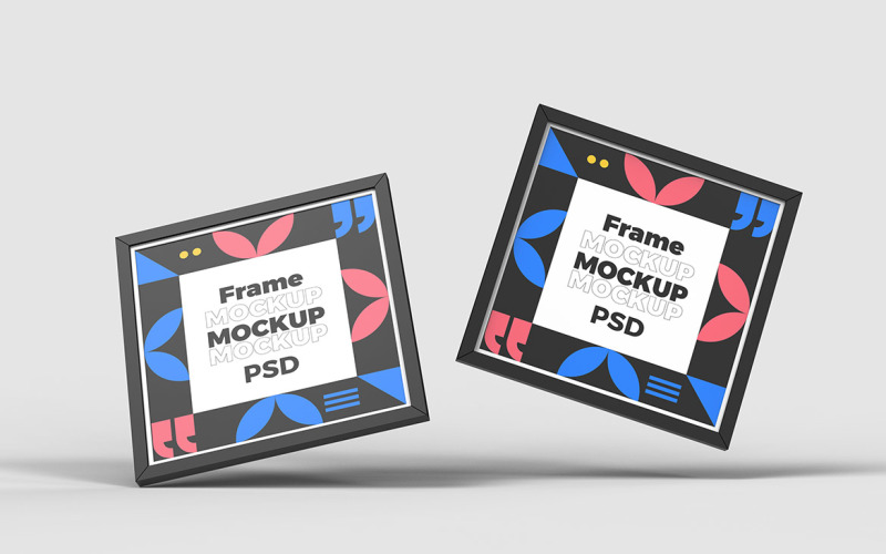 Square Frame Mockup Vol 09 Product Mockup