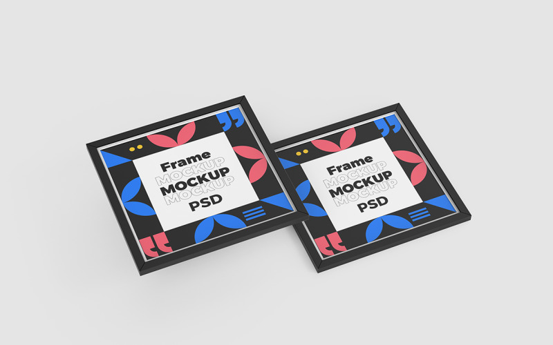 Square Frame Mockup Vol 11 Product Mockup