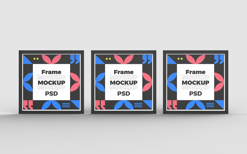 Square Frame Mockup Vol 13 Product Mockup
