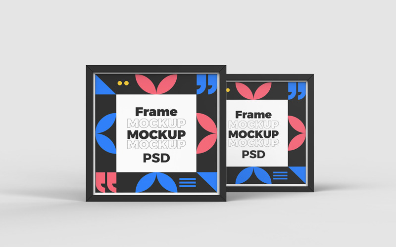 Square Frame Mockup Vol 18 Product Mockup