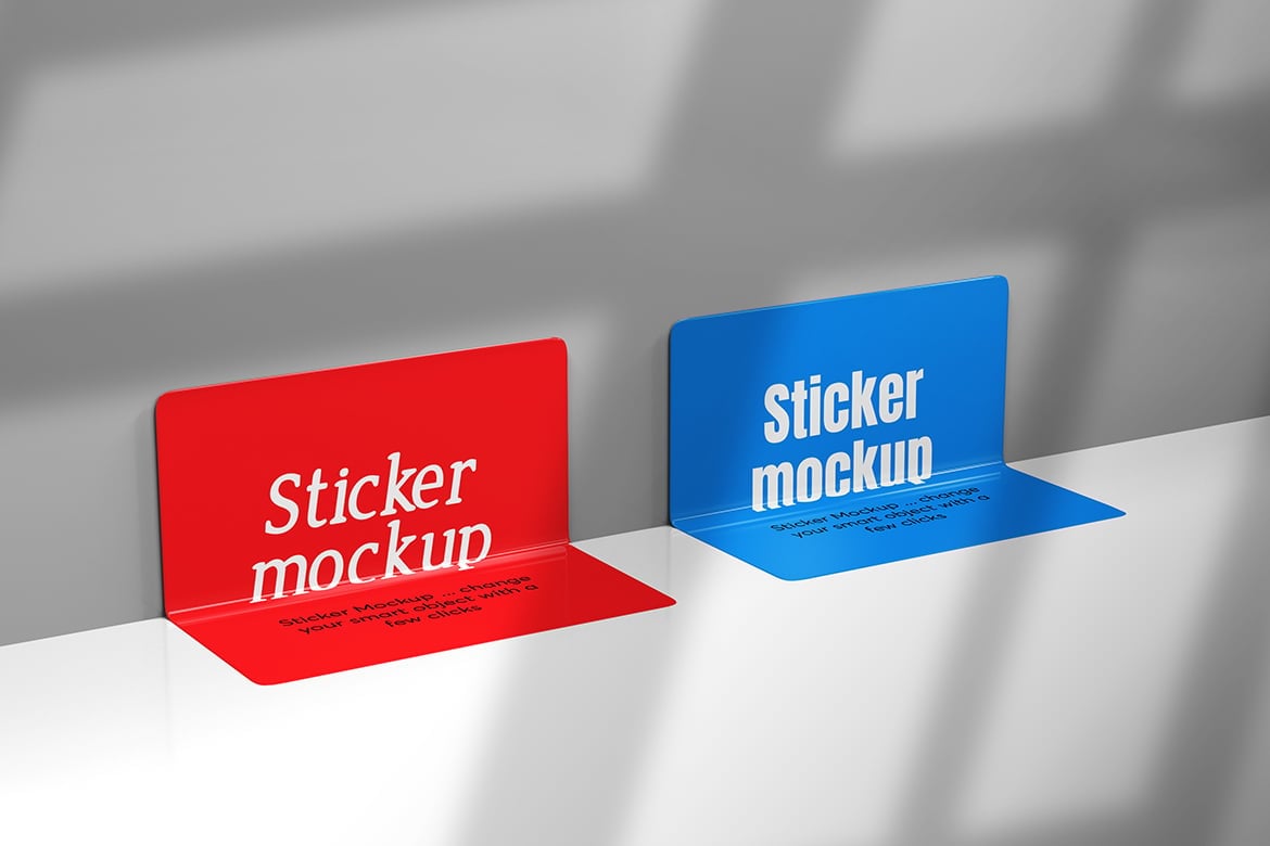 Kit Graphique #285725 Sticker Mockup Divers Modles Web - Logo template Preview