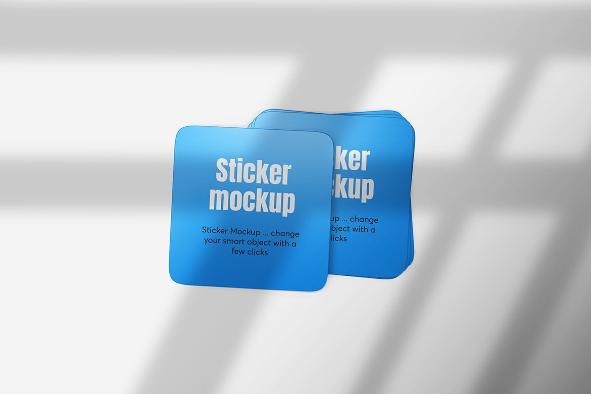 Kit Graphique #285726 Sticker Mockup Divers Modles Web - Logo template Preview