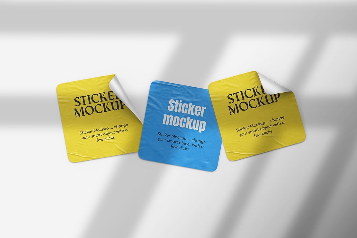 Kit Graphique #285730 Sticker Mockup Divers Modles Web - Logo template Preview