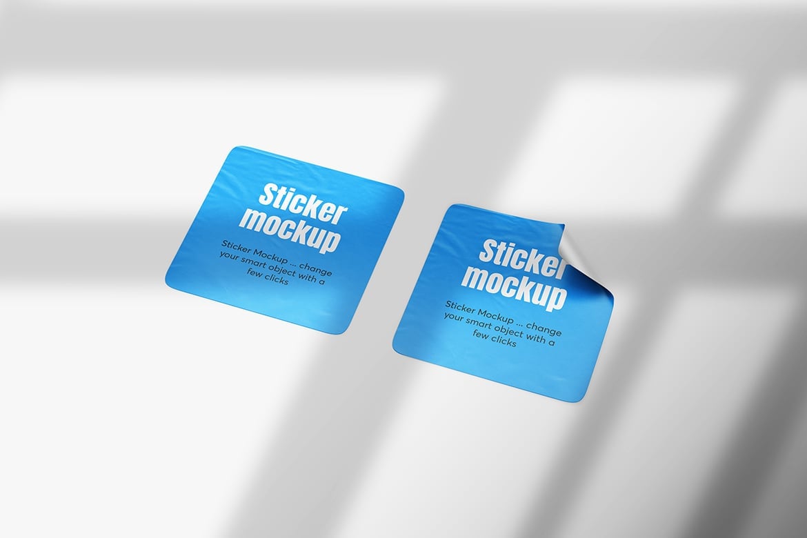 Kit Graphique #285736 Sticker Mockup Divers Modles Web - Logo template Preview