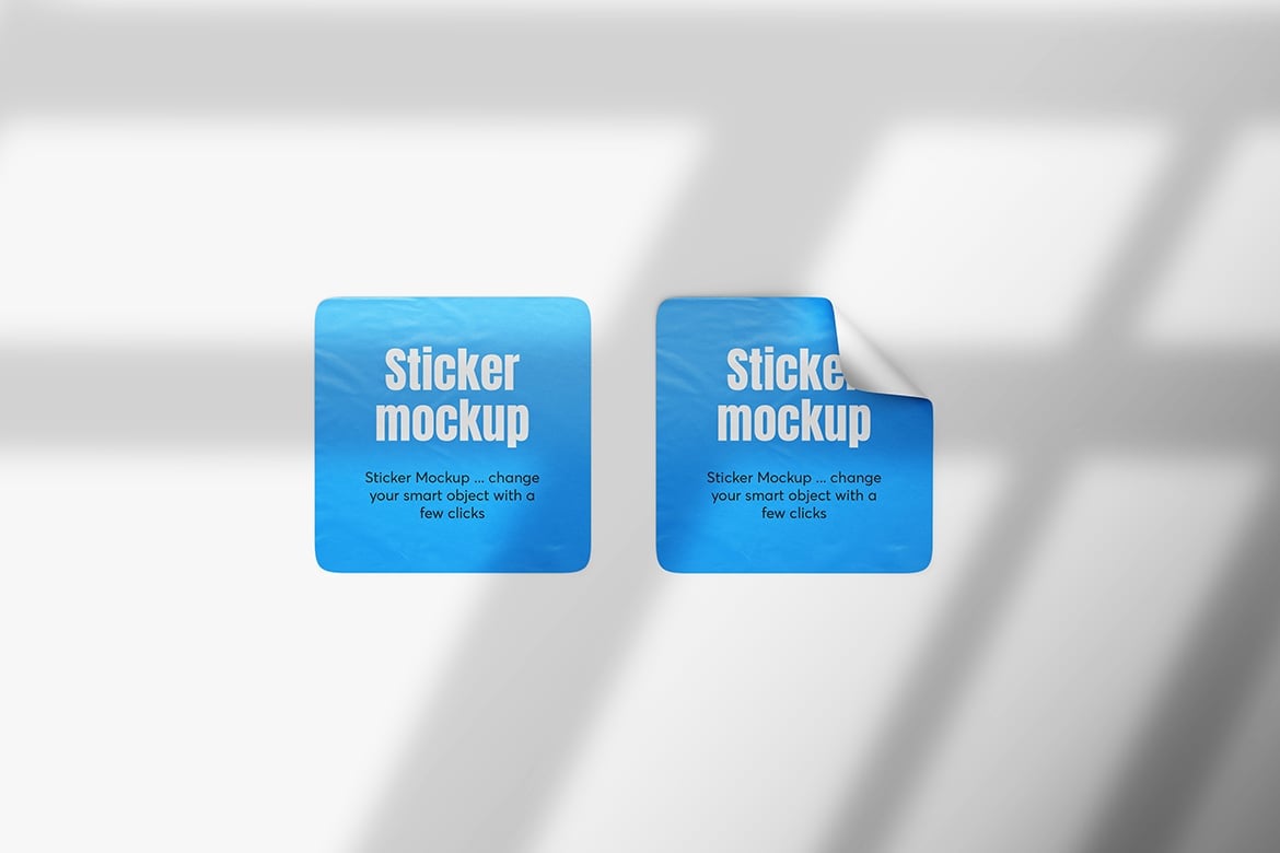 Kit Graphique #285737 Sticker Mockup Divers Modles Web - Logo template Preview