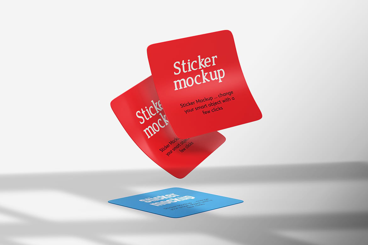 Kit Graphique #285739 Sticker Mockup Divers Modles Web - Logo template Preview