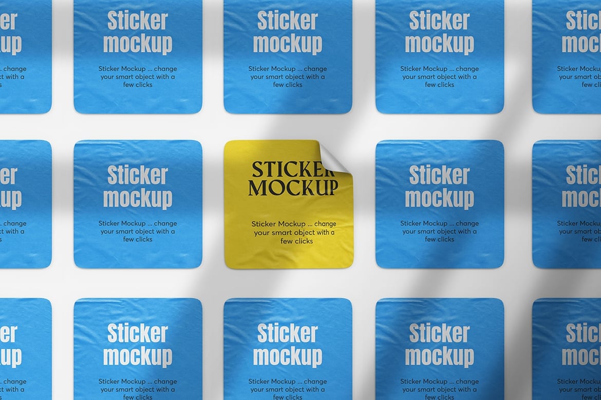 Kit Graphique #285744 Sticker Mockup Divers Modles Web - Logo template Preview