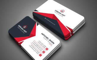Business Card Templates Corporate Identity Template v114