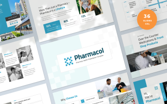 Pharmacy Health Presentation Google Slides Template