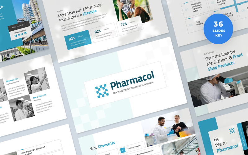 Pharmacy Health Presentation Keynote Template