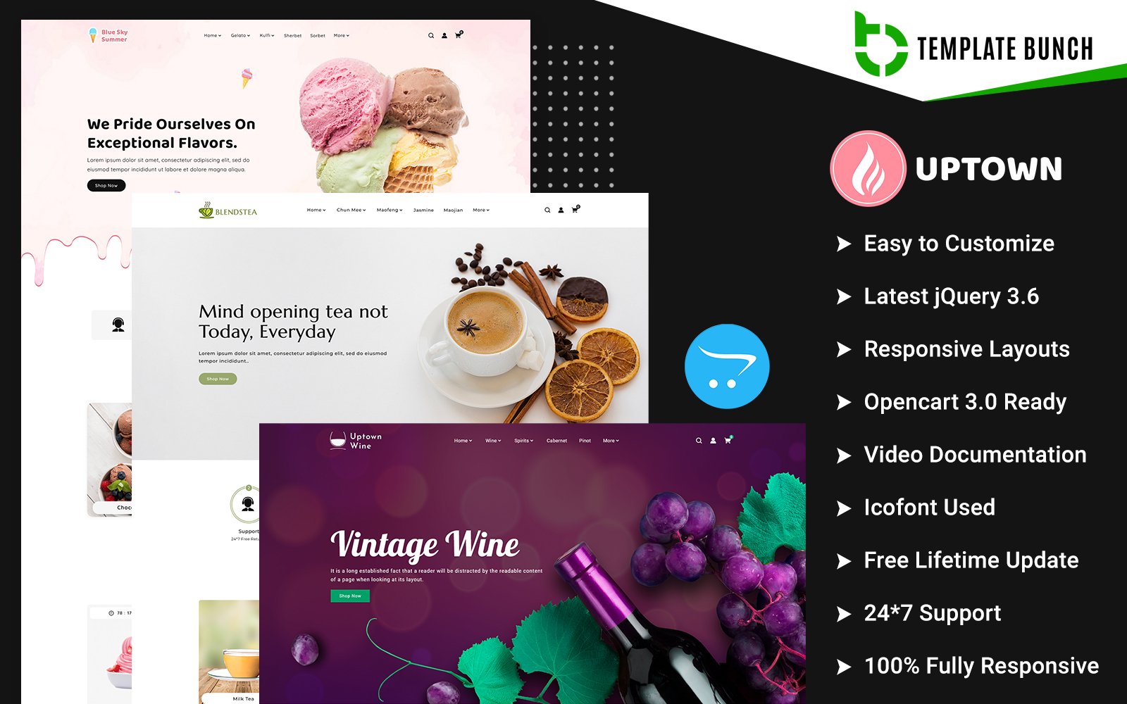 Template #285812 Drink Responsive Webdesign Template - Logo template Preview